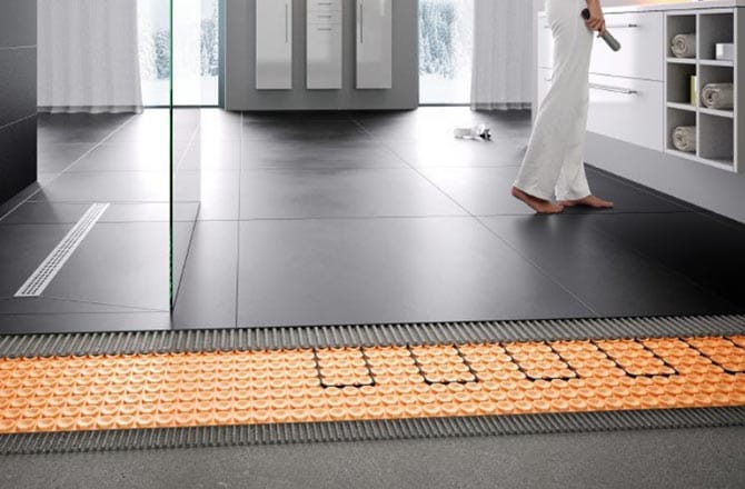 Chauffage au sol hydraulique