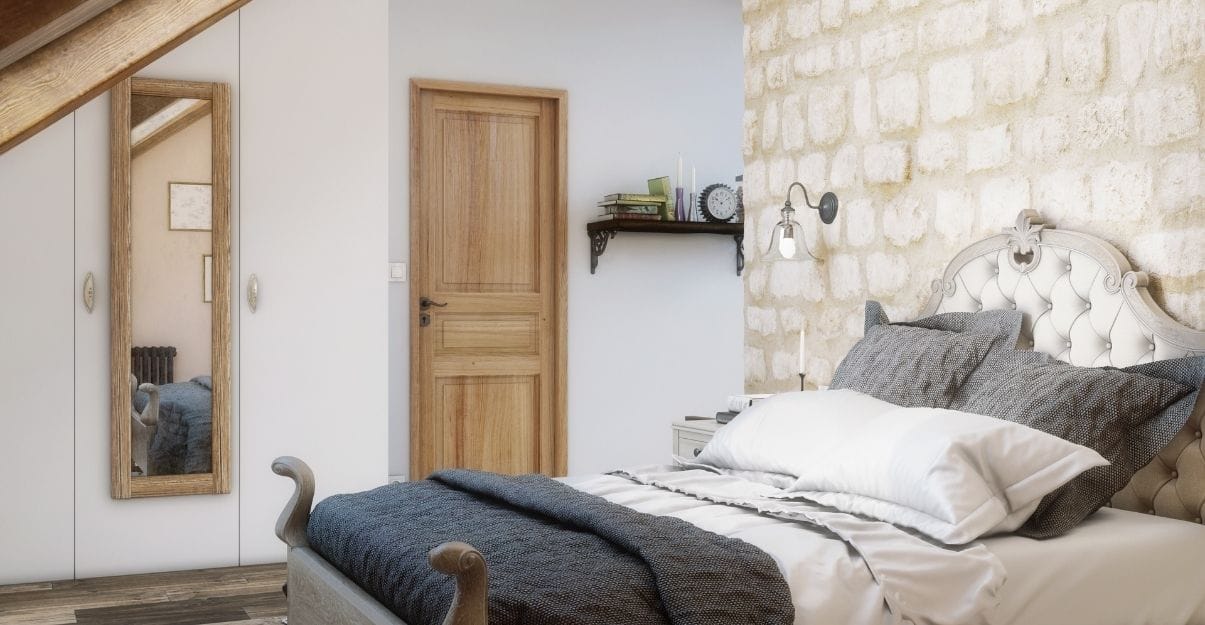 bois materiau campagne chic