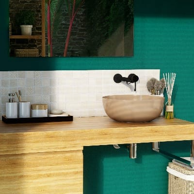 Mitigeur lavabo mural