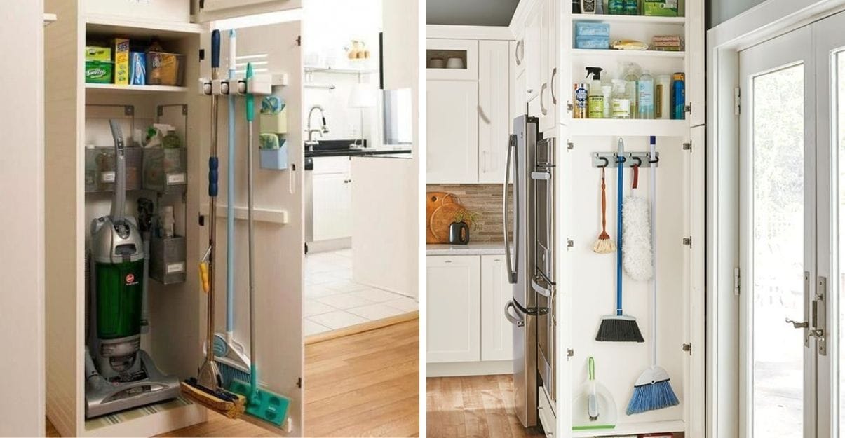 rangement cuisine placard