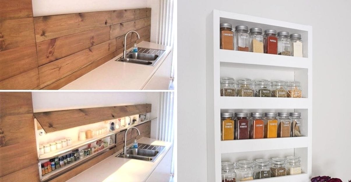 tiroir epices rangement cuisine