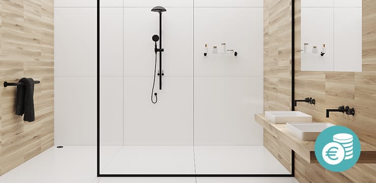 Quel prix pour l’installation d’une douche à l’italienne ?