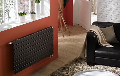 Le radiateur à eau chaude type horizontal