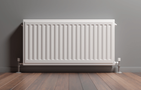 radiateur à eau chaude en acier