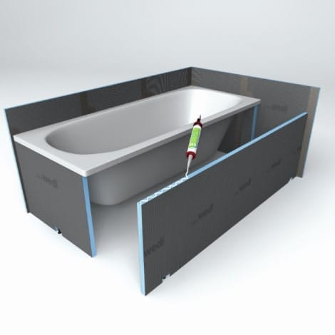 Tablier de baignoire à carreler