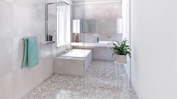 Tablier de baignoire à carreler