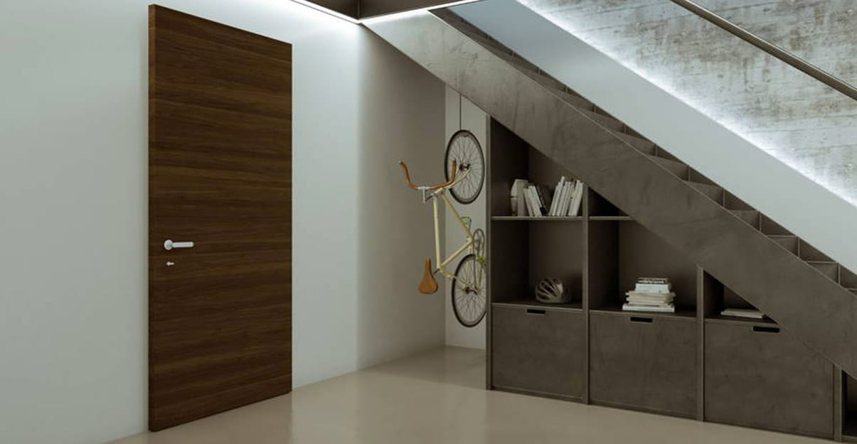 Porte blindée dans un appartement