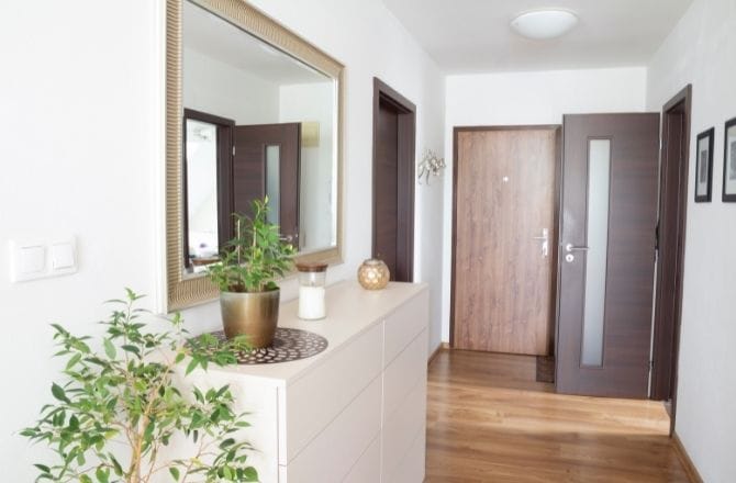 aménager couloir dans une entrée