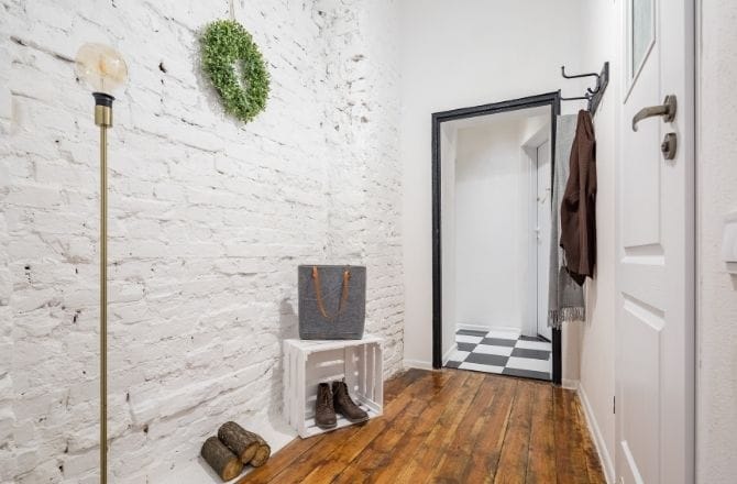 aménager couloir dans une entrée