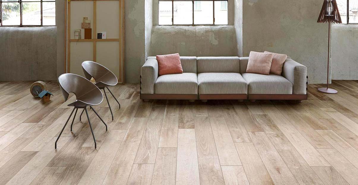 carrelage grand format effet bois