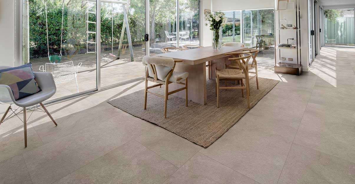 carrelage grand format moderne