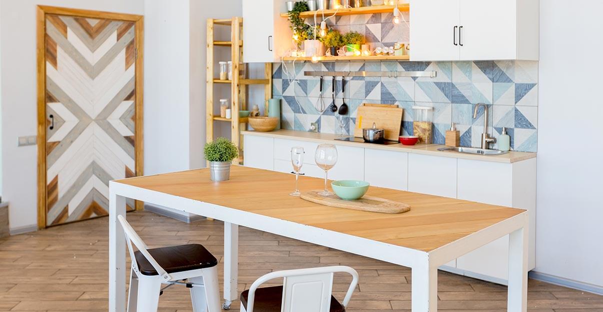 une cuisine au style scandinave