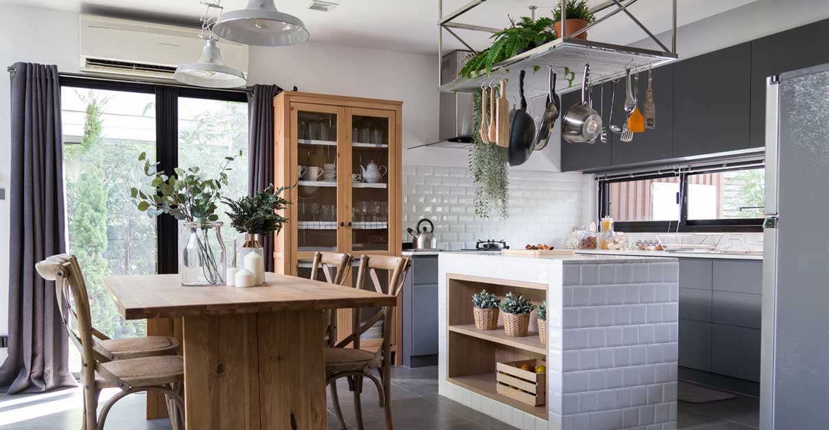 une cuisine au style scandinave