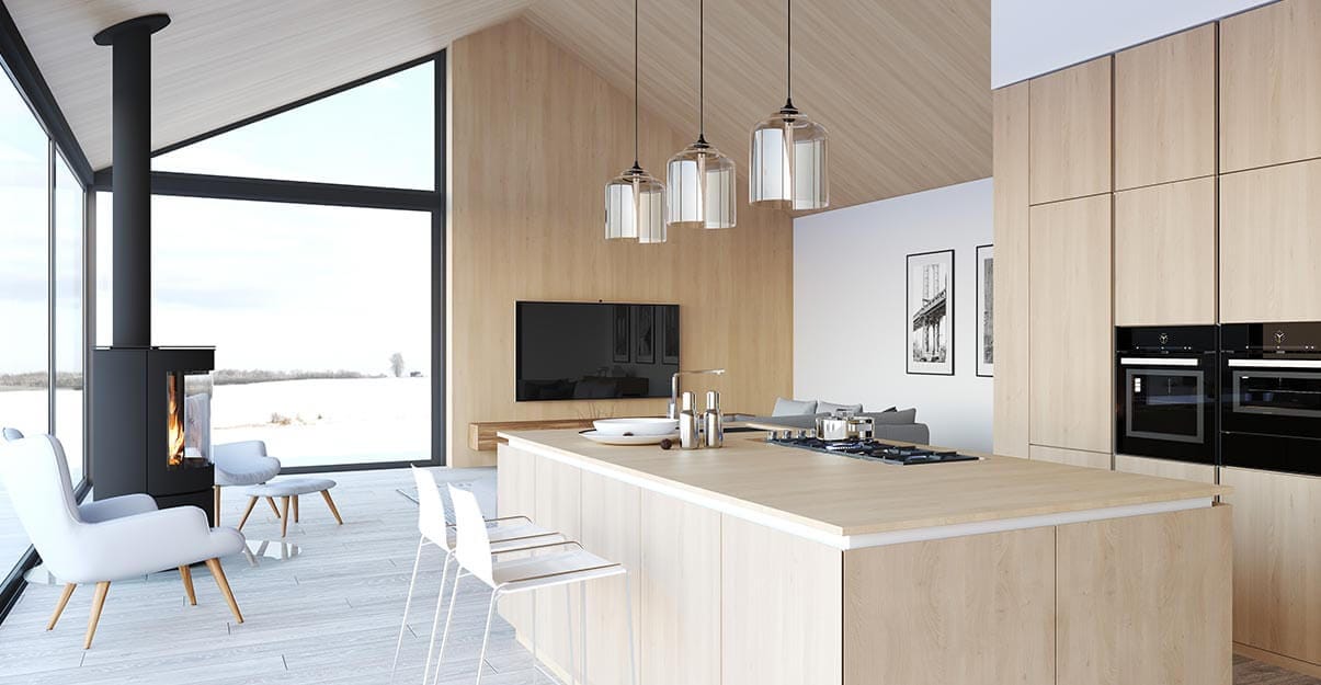 une cuisine au style scandinave