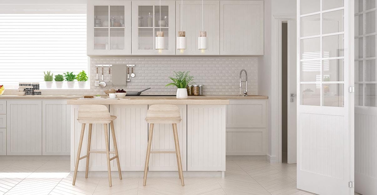 une cuisine au style scandinave