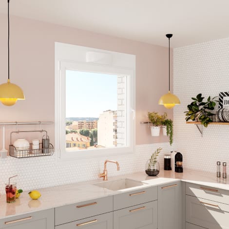 Fenêtre PVC ventilée MY VENTIL