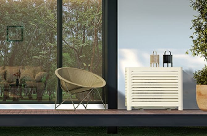 Cache clim OUSTEEL modèle Vénitian