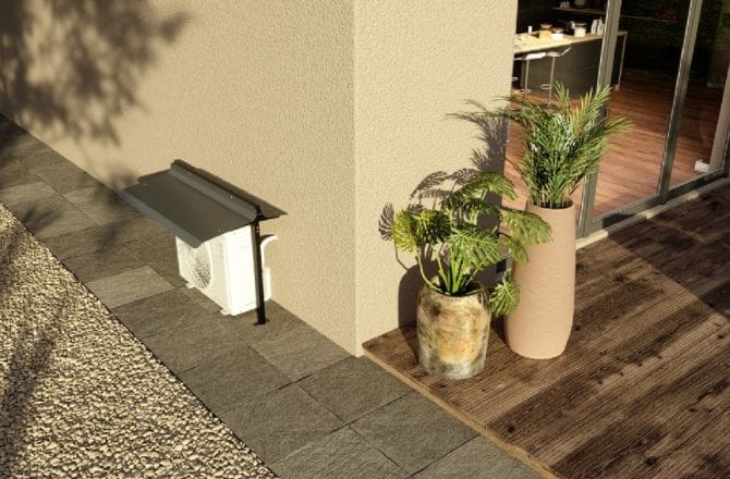 Cache clim partiel OUSTEEL modèle Cap