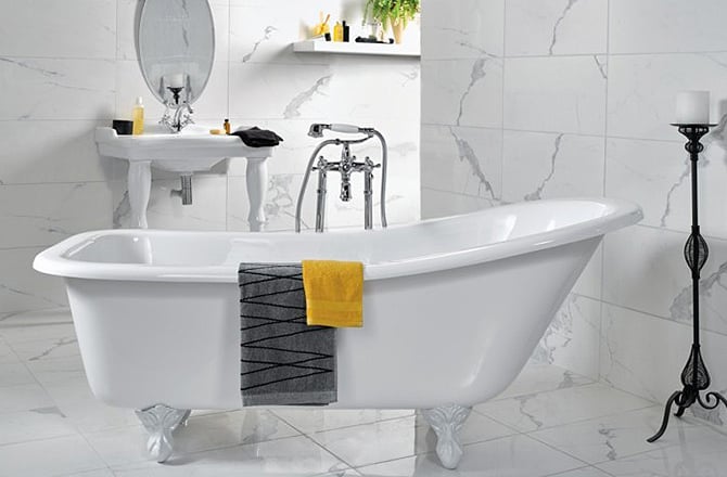 Baignoire de synthèse rétro Alterna