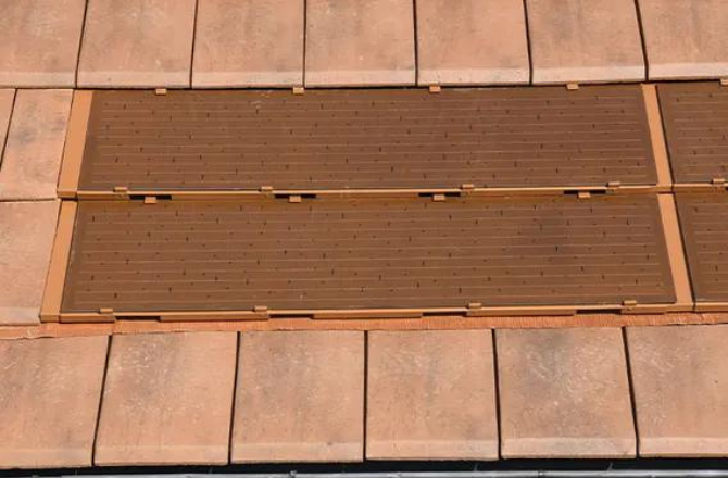 tuile solaire edilians rouge