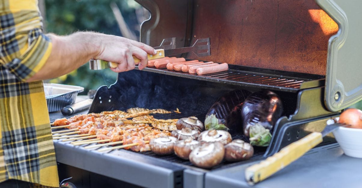 cuisine exterieur odeur