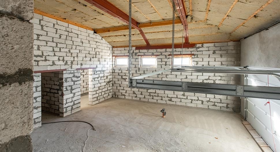 Isolation d’un garage