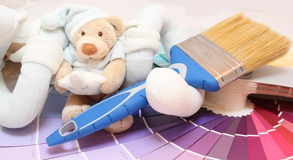 Comment peindre une chambre de bébé