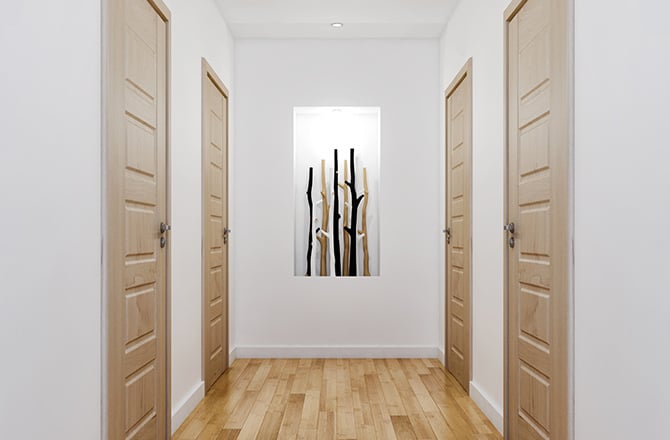 Mise en peinture couloir