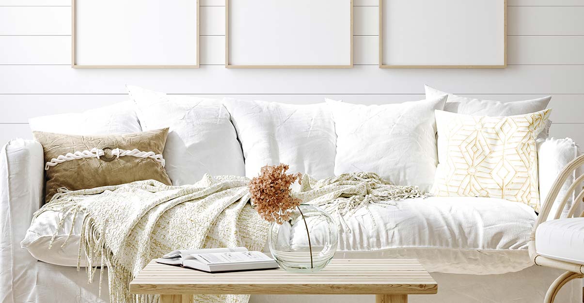 un salon au style bohème 