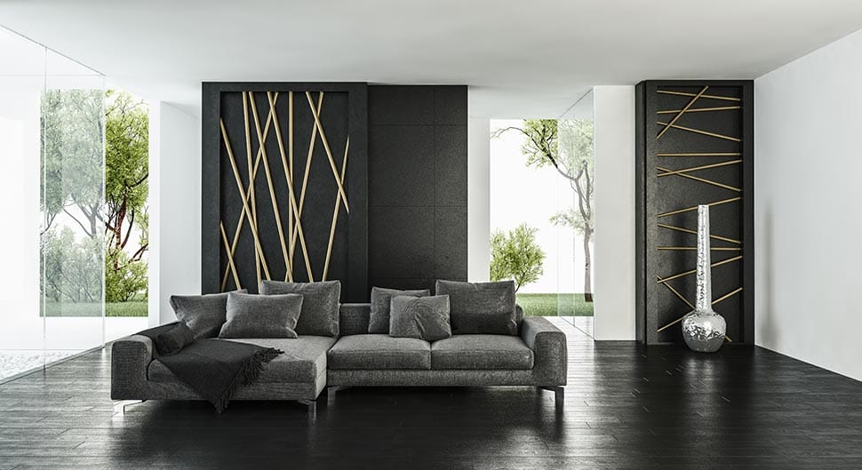 un salon au style contemporain