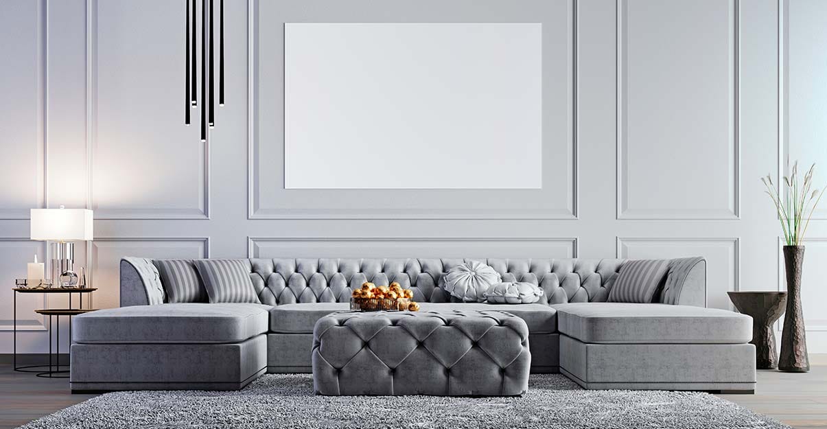 un salon au style contemporain