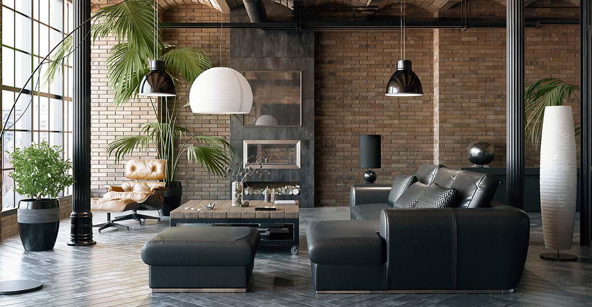 un salon au style contemporain