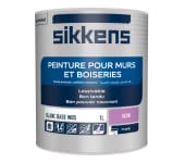 Peinture pour murs et boiseries satin