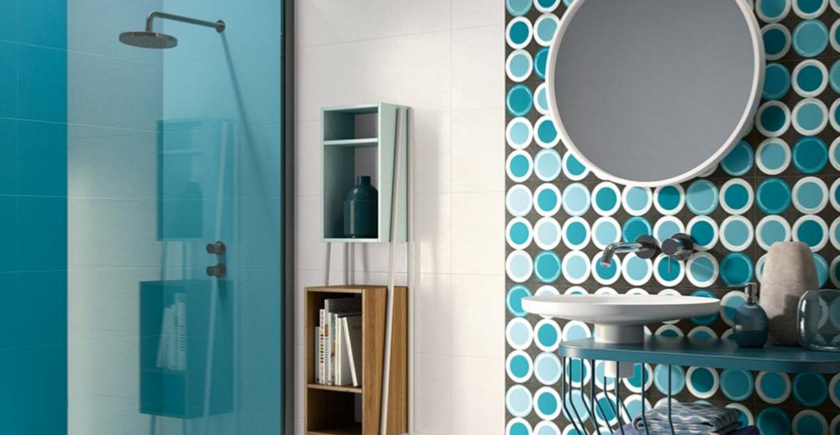 une salle de bain au style vintage