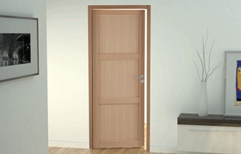 La porte intérieure menuisée Gimm