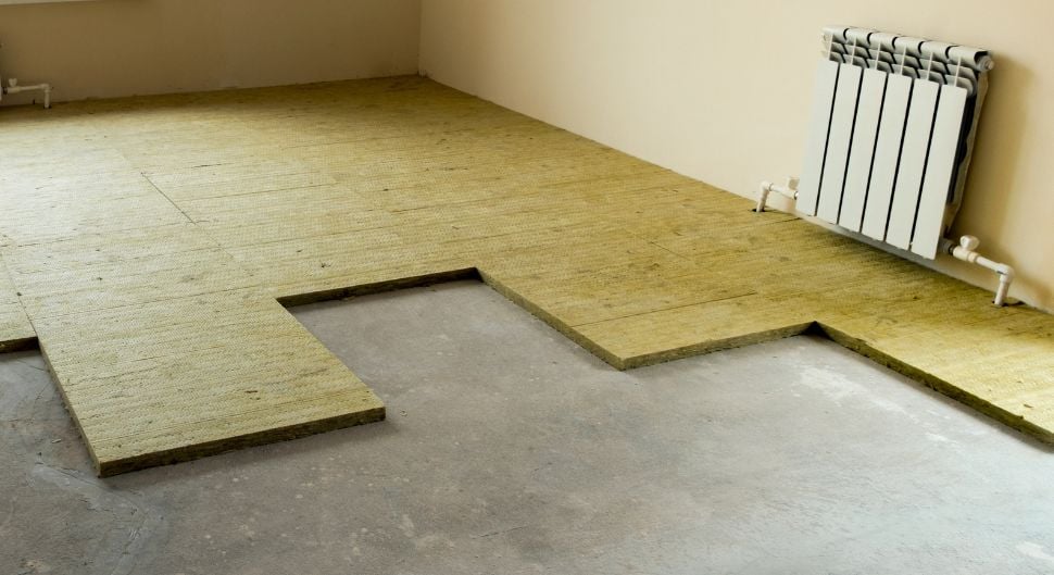 Isolation thermique du sol