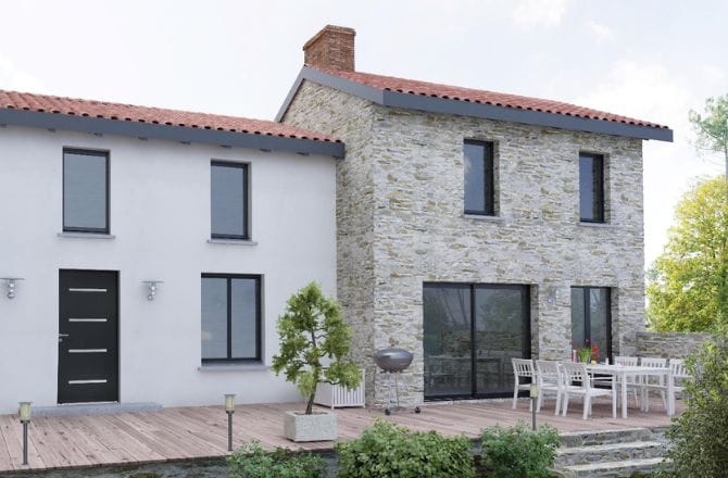 coordonner ses menuiseries extérieures avec un style moderne et industriel