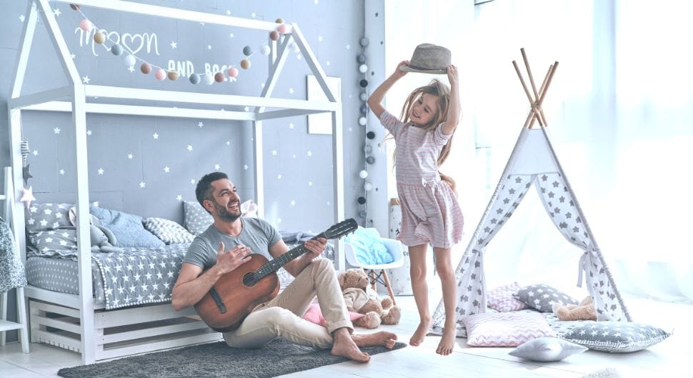 Coin détente dans la chambre - un espace pour soi