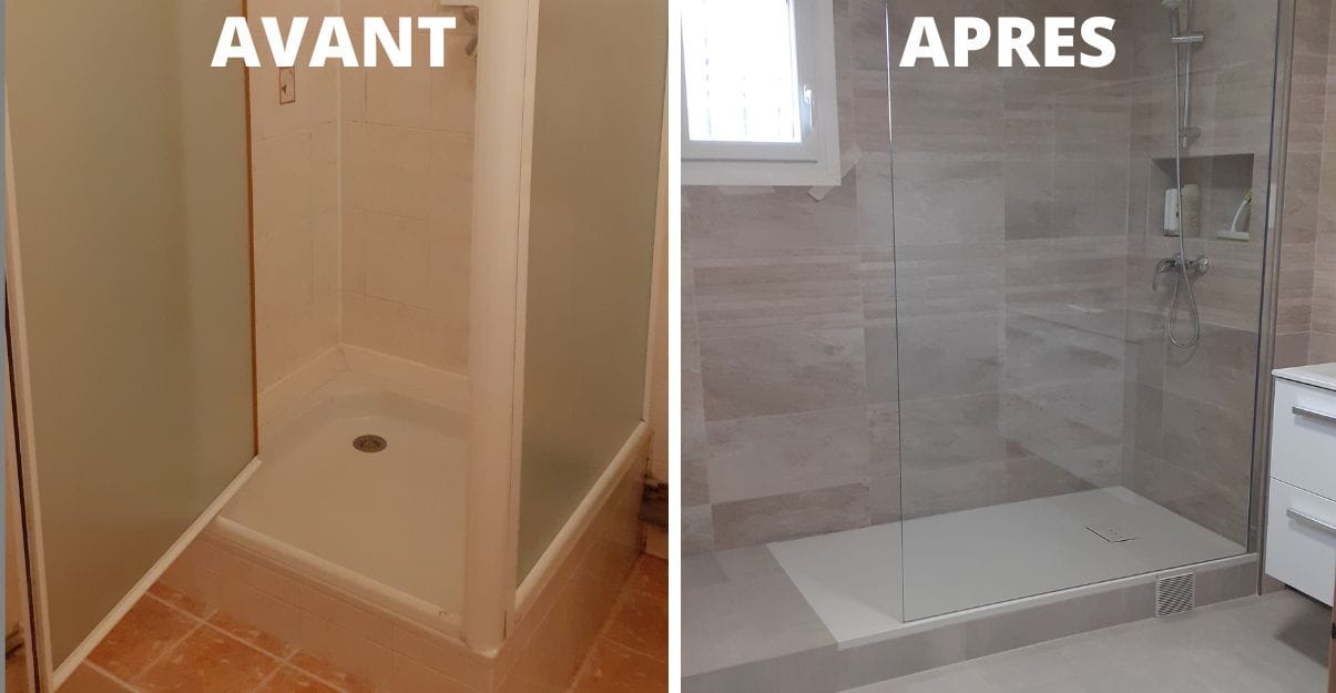 Projet douche seniors La Maison Saint-Gobain