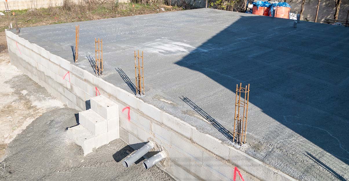 Isolation d’une dalle béton