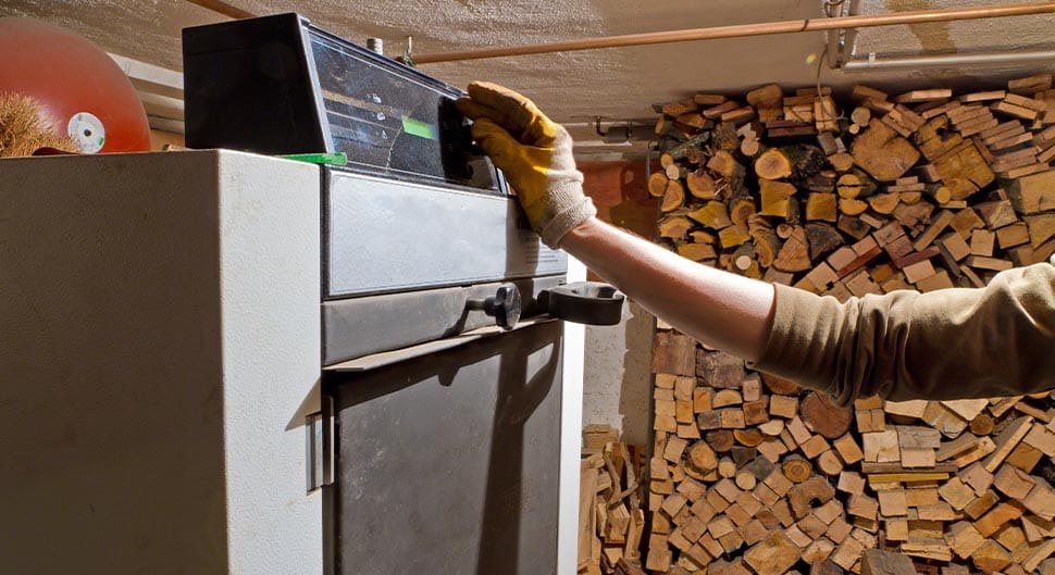 Entretien chaudière bois 