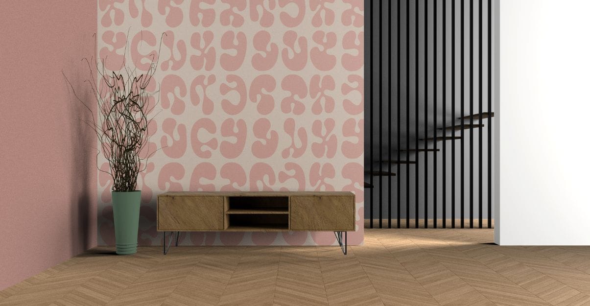 papier peint et peinture