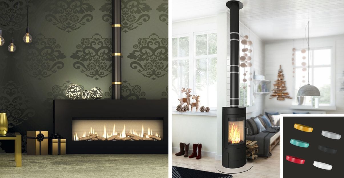 cercle raccordement conduit coloré