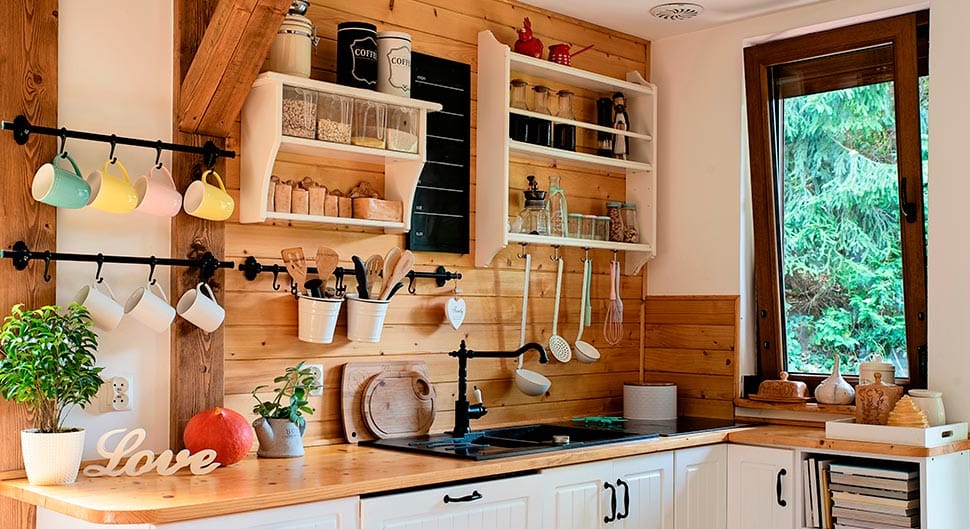 Une cuisine style campagne