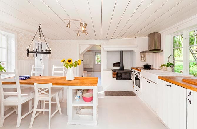 Une cuisine style campagne