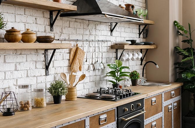 Une cuisine style campagne