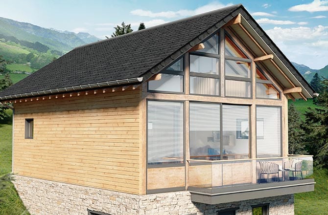 Isolation extérieur avant après