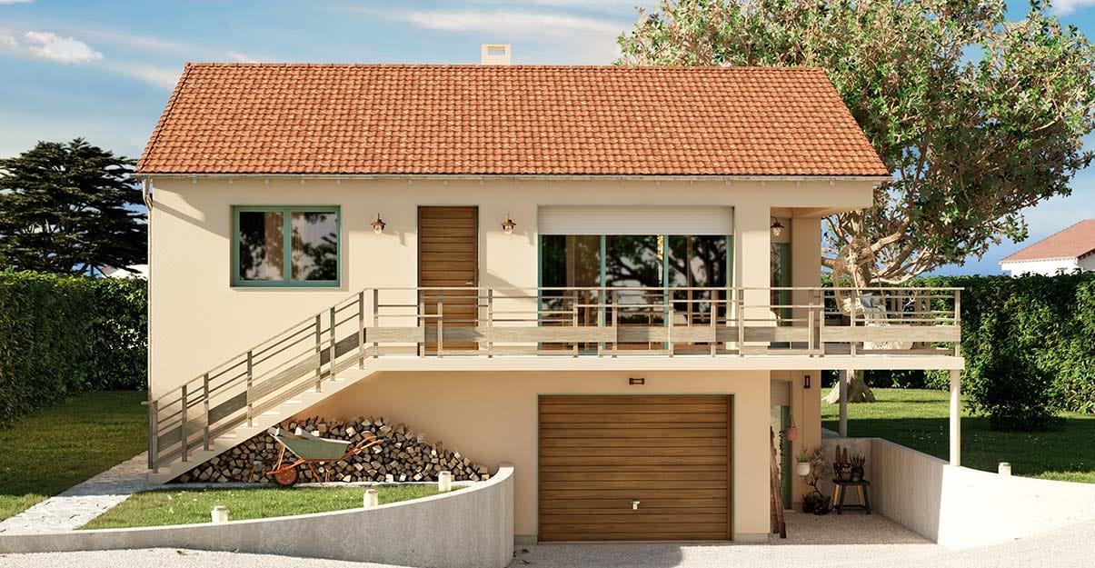 Isolation extérieur avant après