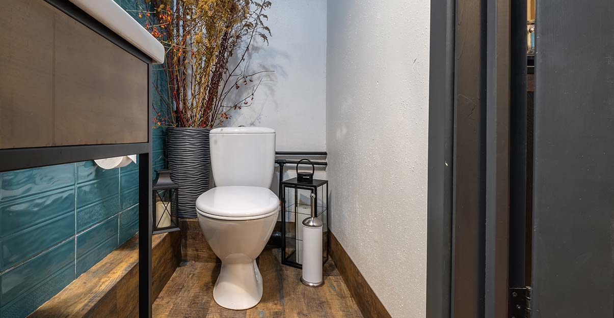 Aménagement des toilettes