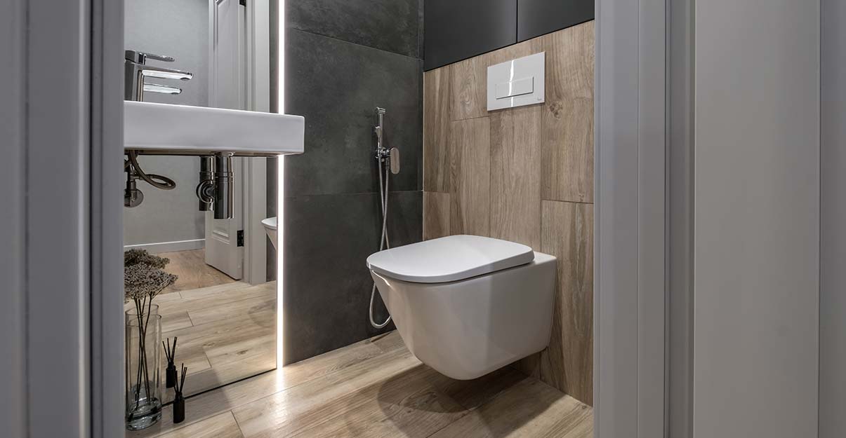 Aménagement des toilettes